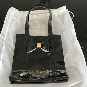 Ted Baker black mini tote bag